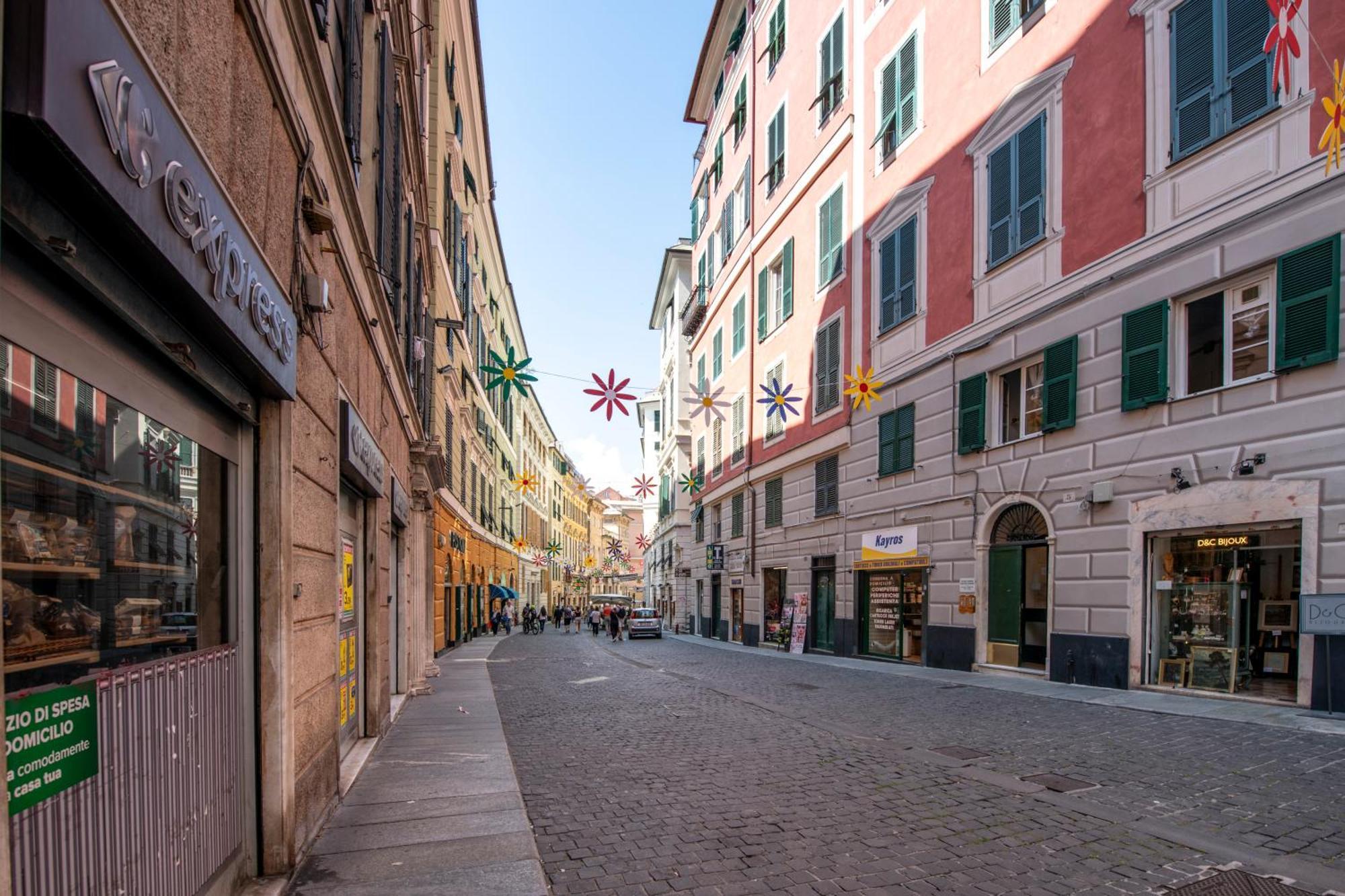226 - Casa Dell'Orto- Nel Cuore Del Centro Storico Di Genova, 500Metri Dall'Acquario Di Genova Luaran gambar